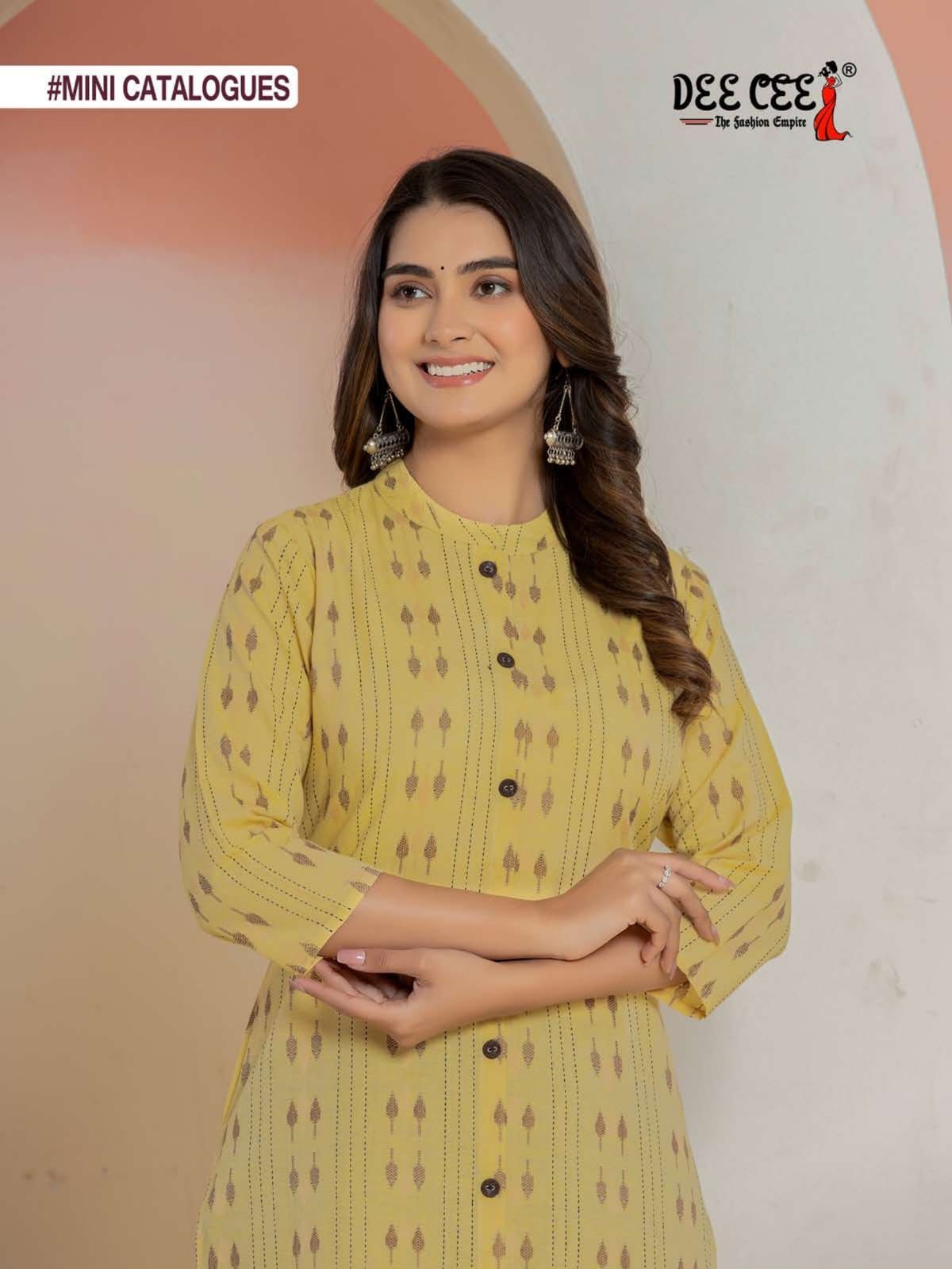 Pankhi By Deecee Cotton Designer Kurti With Bottom Wholesale Shop In Surat